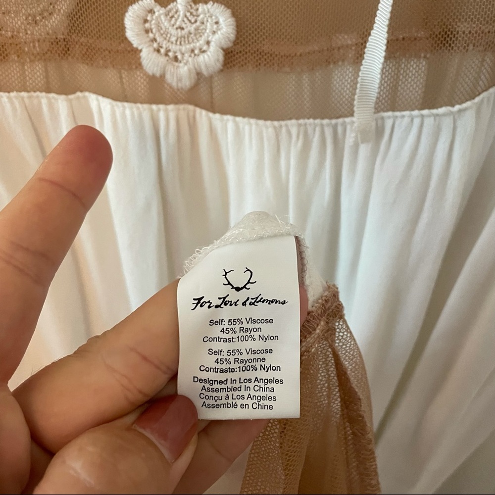 RARE For Love & Lemons Eva Midi Dress - Picture 13 of 13